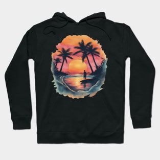 surfer beach Hoodie